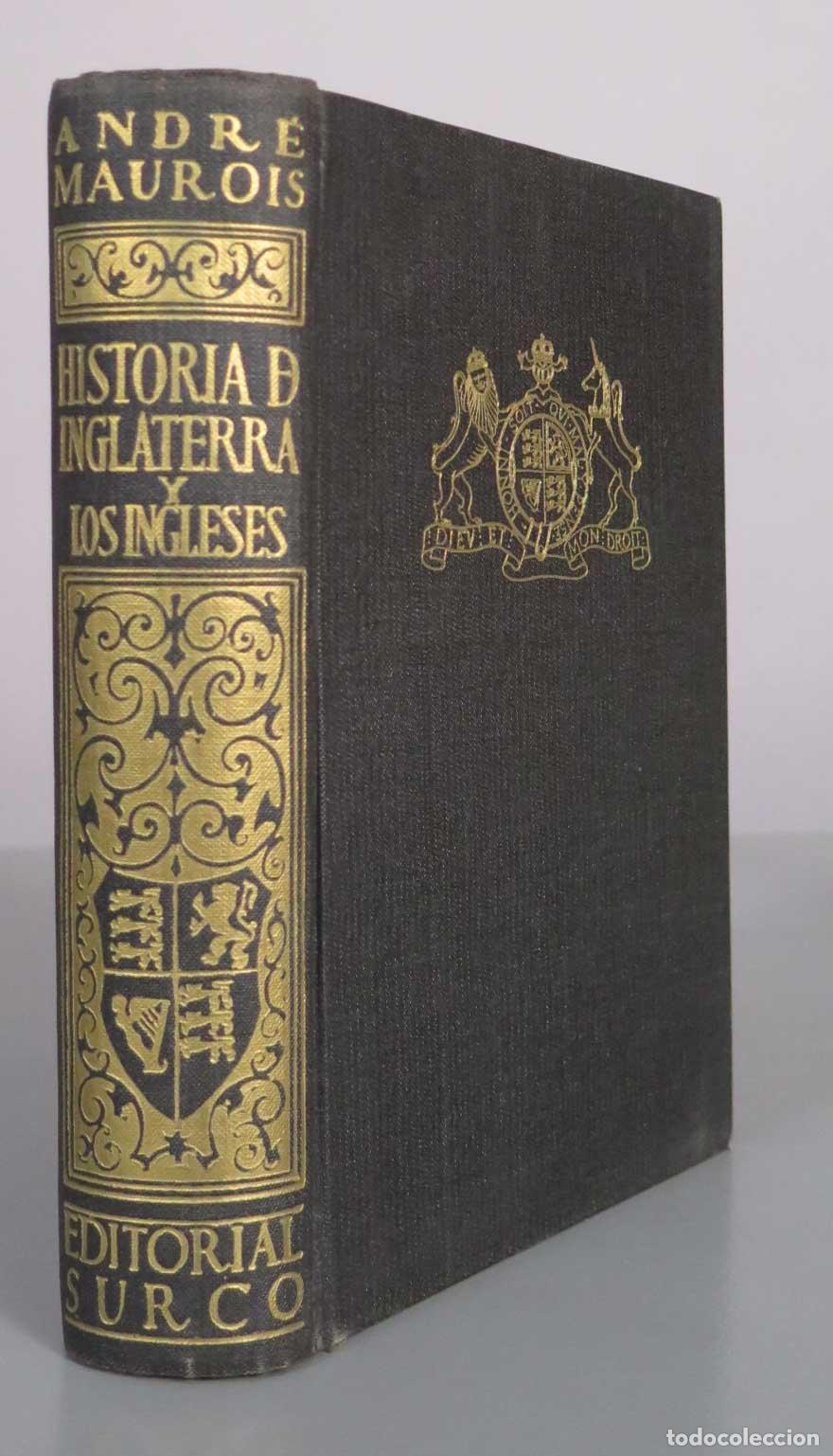 Libros de segunda mano: Historia de Inglaterra y los ingleses - Andr&eacute; Maurois - Editorial Surco