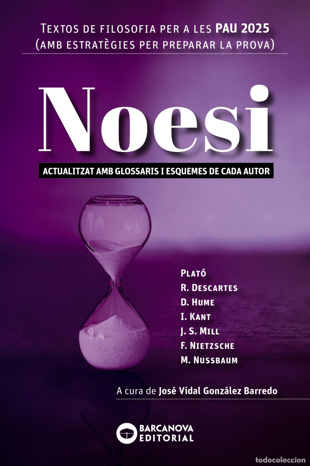 Libros de segunda mano: Noesi. Textos de Filosofia per a les Pau 2025 - Editorial Barcanova - Pau, N&ordm; 28