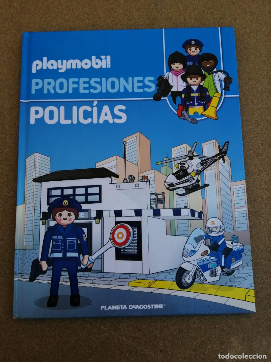 Libros de segunda mano: PLAYMOBIL PROFESIONES. POLICIAS