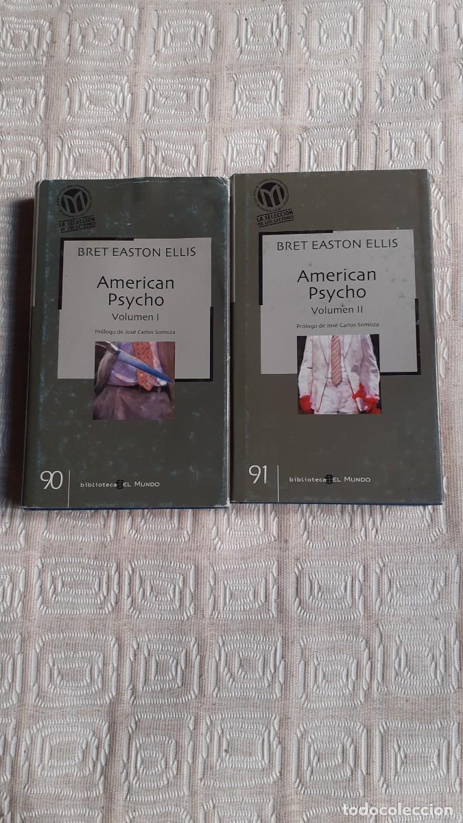Libros de segunda mano: American Psycho .- Bret Easton Ellis (2 vols) Biblioteca El Mundo