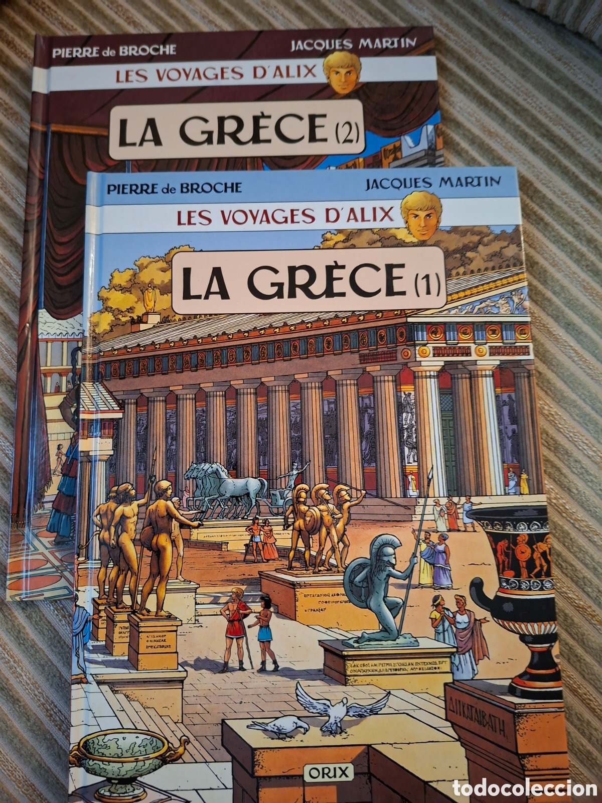 Livres d'occasion: LES VOYAGES D'ALIX, LA GR&Egrave;CE vol 1 y 2 (LIBROS EN FRANCES)