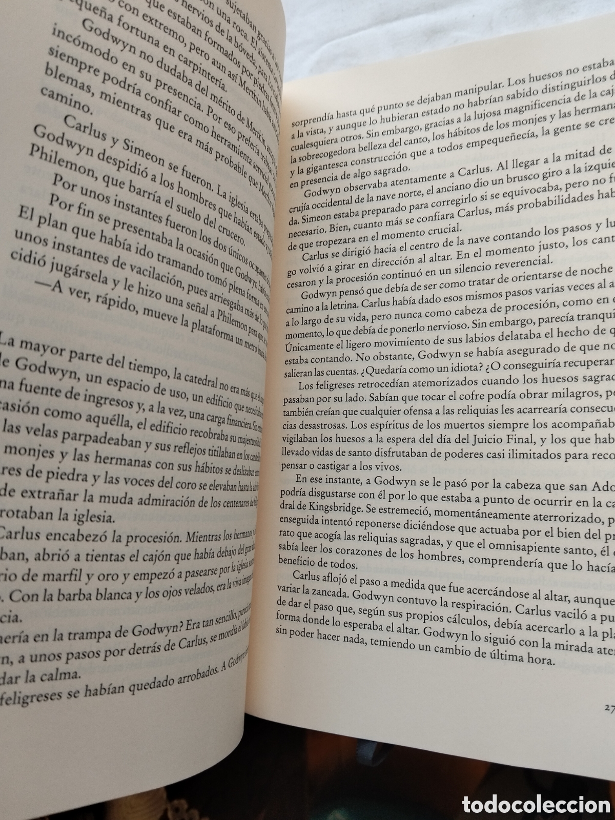 Libros de segunda mano: UN MUNDO SIN FIN KEN FOLLETT - Foto 2