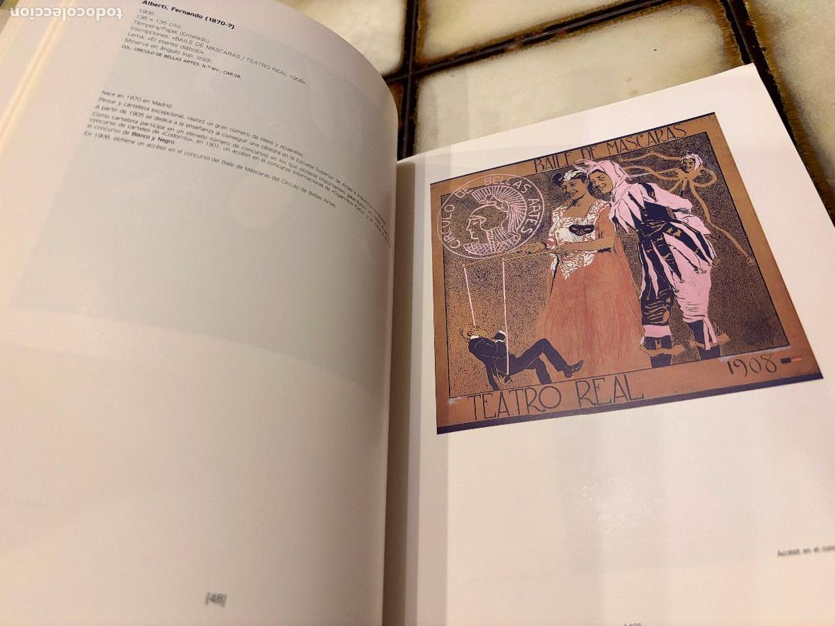 Libros de segunda mano: Carnavales. Colecci&oacute;n de carteles del c&iacute;rculo de bellas artes. - Foto 3