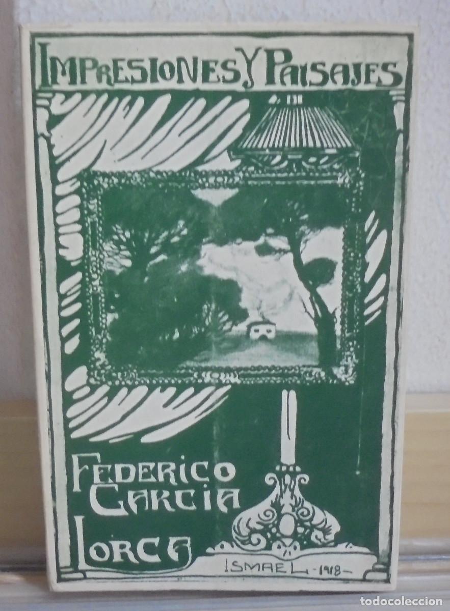 Libros de segunda mano: Impresiones y paisajes. Federico Garc&iacute;a Lorca