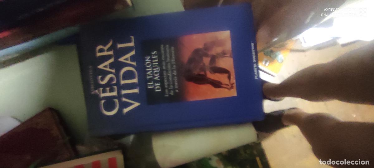 Libros de segunda mano: EL TALON DE AQUILES / CESAR VIDAL / ASPECTOS MAS OSCUROS CONDICION HUMANA EN HISTORIA