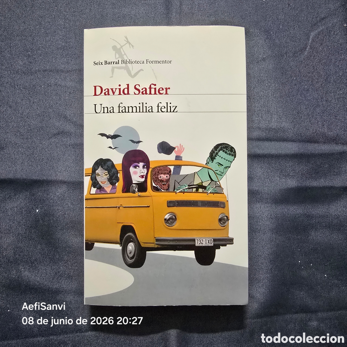 Libros de segunda mano: UNA FAMILIA FELIZ (DAVID SAFIER) (SEIX BARRAL, BIBLIOTECA FORMENTOR)