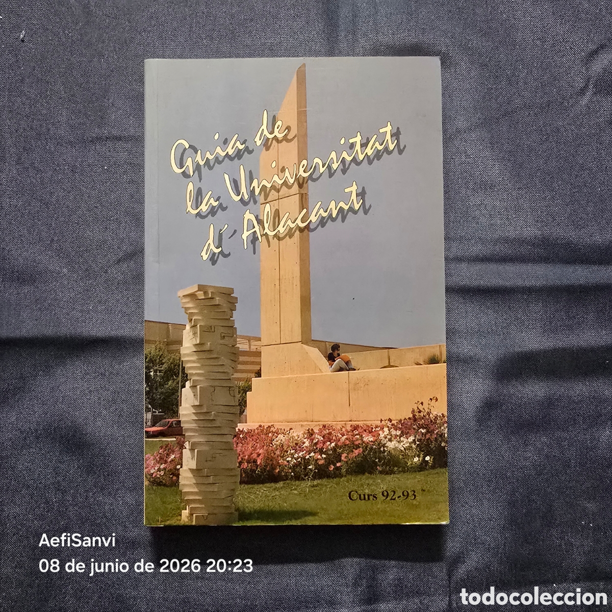 Livres d'occasion: GU&Iacute;A DE LA UNIVERSITAT D'ALACANT, CURS 92-93
