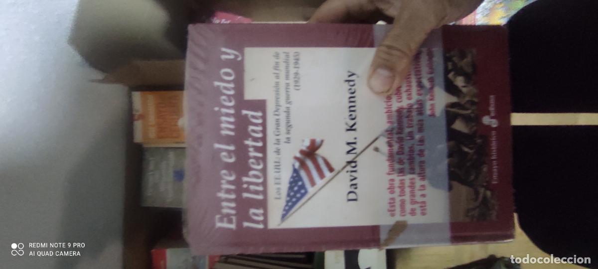 Libros de segunda mano: ENTRE EL MIEDO Y LA LIBERTAD - DAVID M. KENNEDY - EDITORIAL EDHASA, 2005 - COMO NUEVO