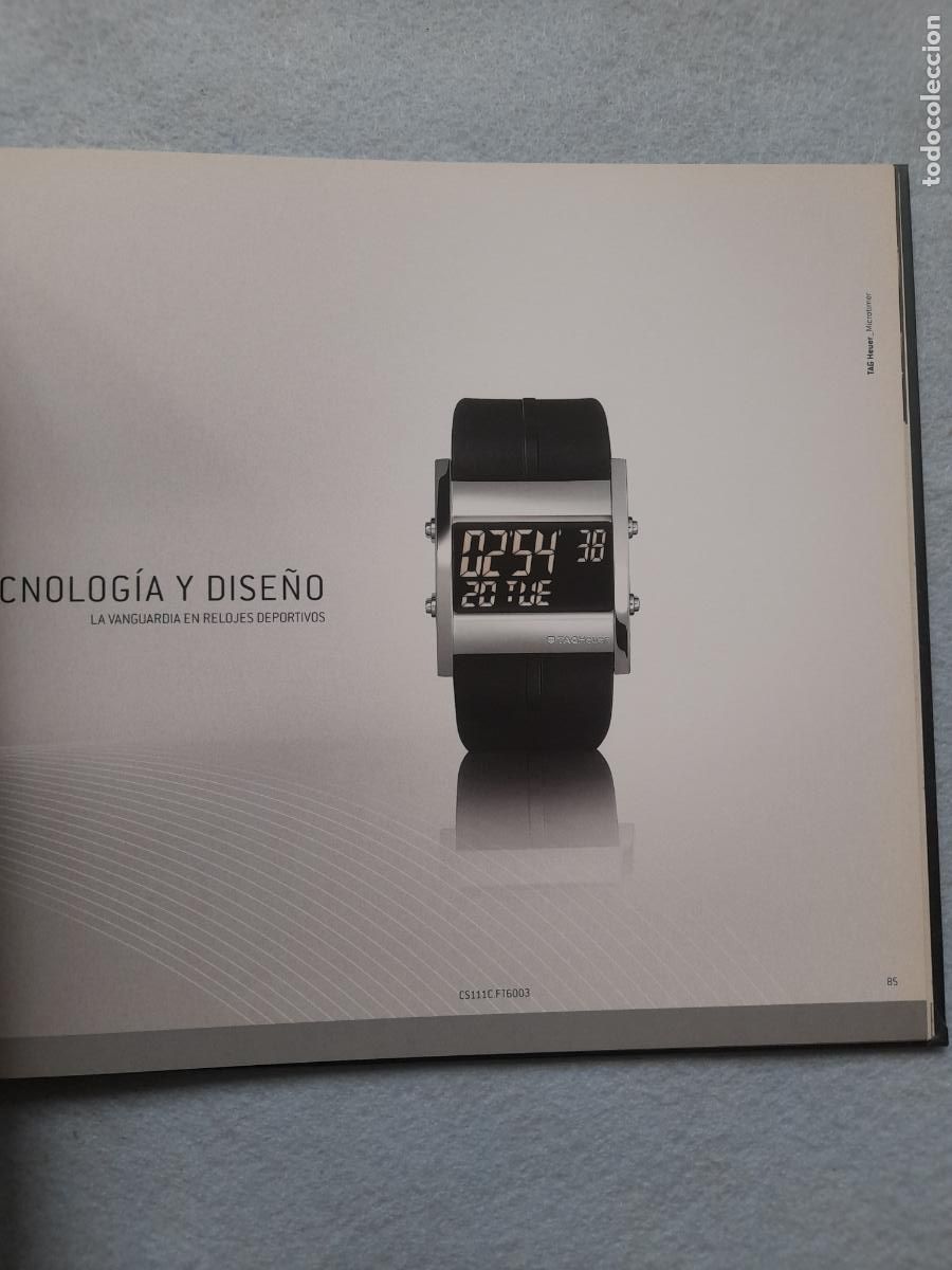 Libros de segunda mano: Libro publicidad Relojes TAG Heuer. - Foto 5