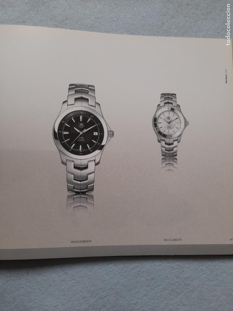 Libros de segunda mano: Libro publicidad Relojes TAG Heuer. - Foto 9