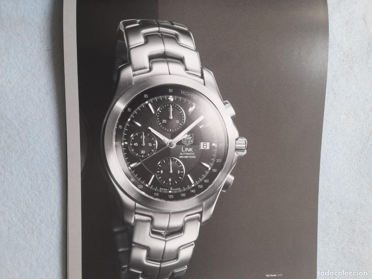 Libros de segunda mano: Libro publicidad Relojes TAG Heuer. - Foto 10