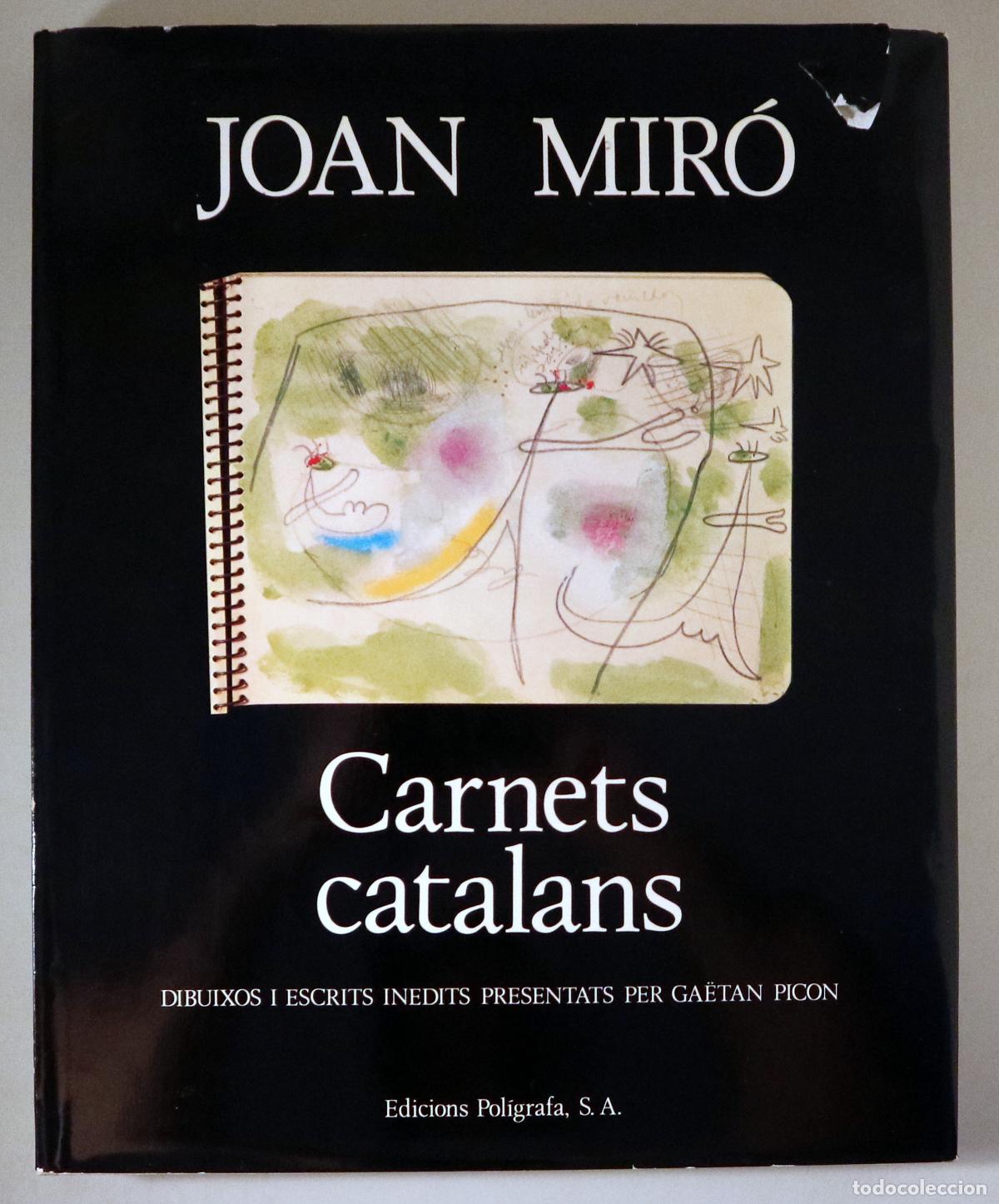 Second hand books: MIR&Oacute;, Joan - CARNETS CATALANS - Barcelona 1980 - Molt il&middot;lustrat