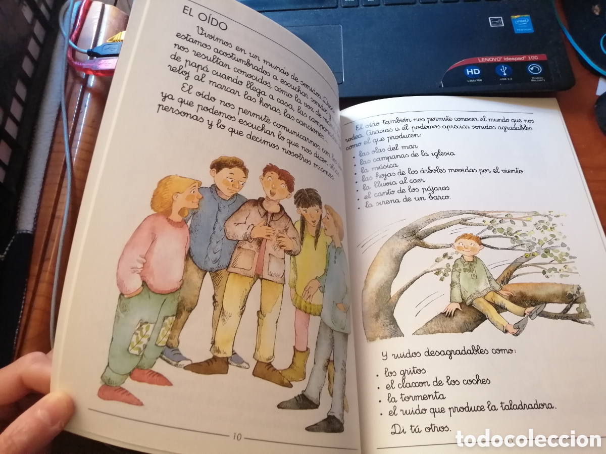 Libros de segunda mano: Bd. Nuestros sentidos (Isabel Mart&iacute;nez y Marina Seoane) - Foto 3