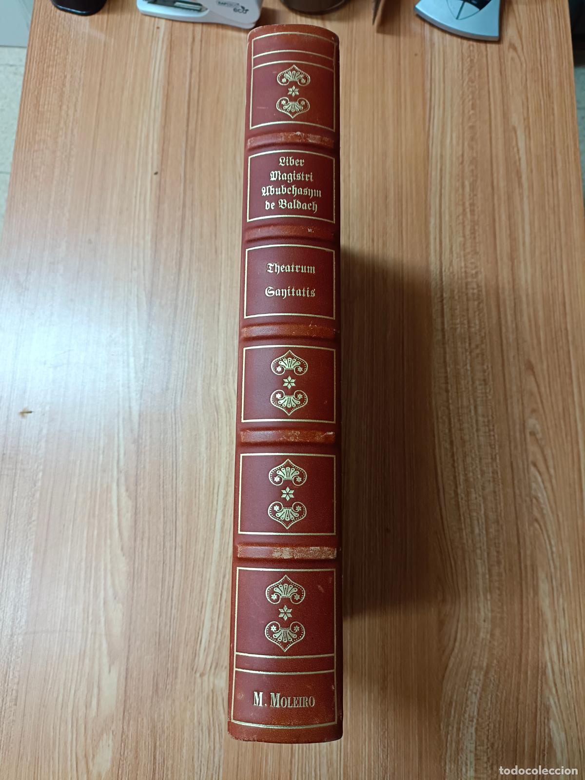 Libros de segunda mano: Theatrum Sanitatis, Ububchasnm de Baldach, facs&iacute;mil, Moleiro, libro, Barcelona, 1998