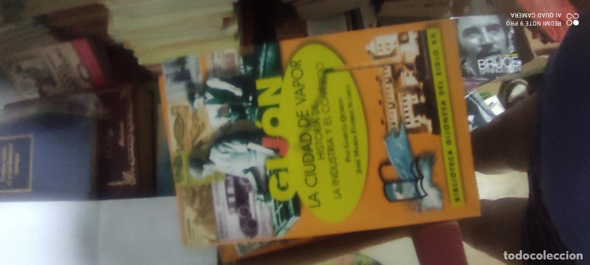 Libros de segunda mano: GIJON - LA CIUDAD DE VAPOR - HISTORIA DE LA INDUSTRIA Y EL COMERCIO - PAZ GARCIA QUIROS