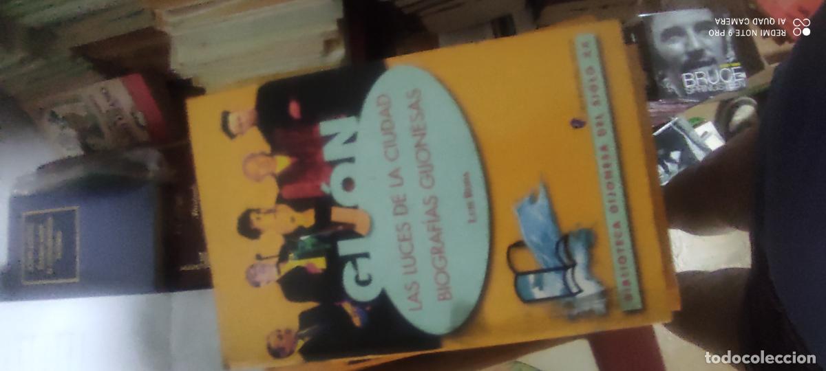 Libros de segunda mano: LAS LUCES DE LA CIUDAD. BIOGRAFIAS GIJONESAS. BIBLIOTECA GIJONESA DEL SIGLO XX. A&Ntilde;O 2000.