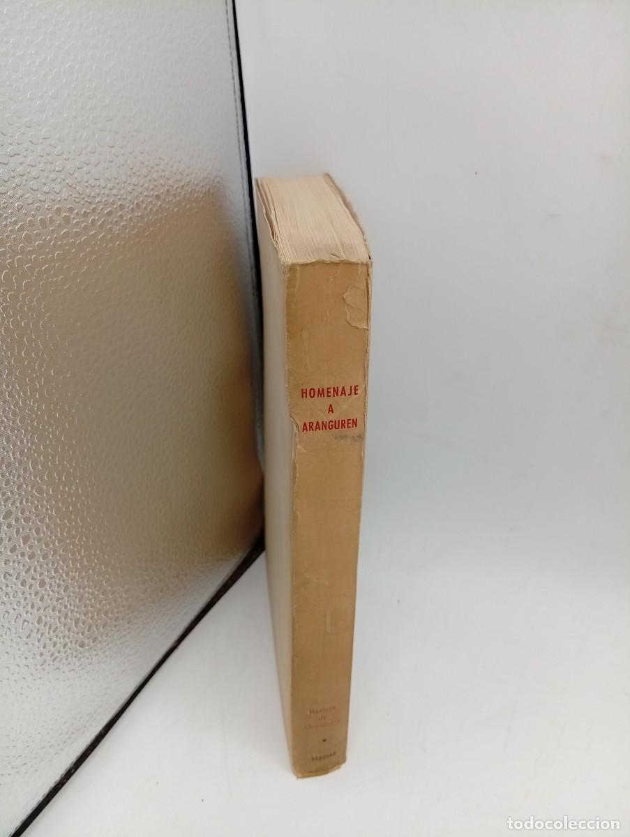 Libros de segunda mano: HOMENAJE A ARANGUREN. MADRID, 1972. PAGS : 377. - Foto 5