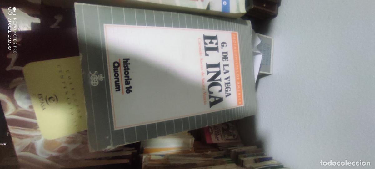 Second hand books: G. De la Vega, El Inca, PROTAGONISTAS DE AMERICA HISTORIA 16