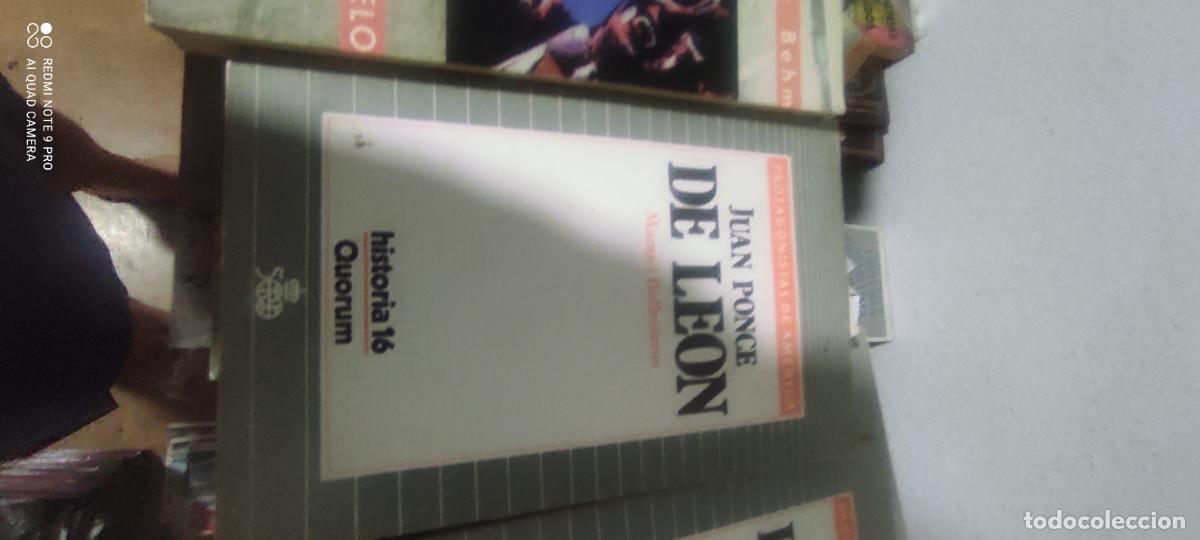 Second hand books: Juan Ponce de Le&oacute;n, PROTAGONISTAS DE AMERICA HISTORIA 16