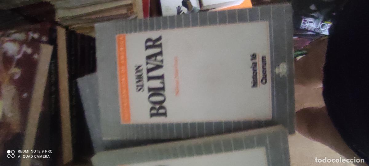 Libros de segunda mano: Sim&oacute;n Bolivar, PROTAGONISTAS DE AMERICA HISTORIA 16