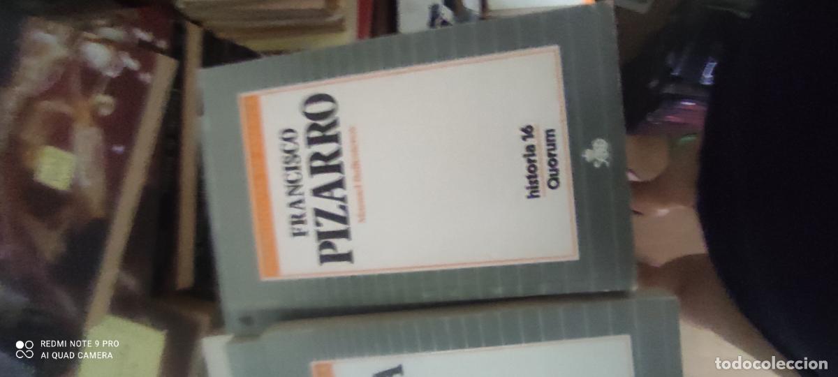 Libros de segunda mano: Francisco Pizarro, PROTAGONISTAS DE AMERICA HISTORIA 16