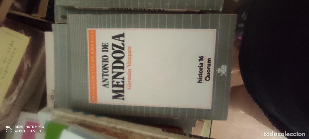 Libros de segunda mano: Antonio de Mendoza, PROTAGONISTAS DE AMERICA HISTORIA 16
