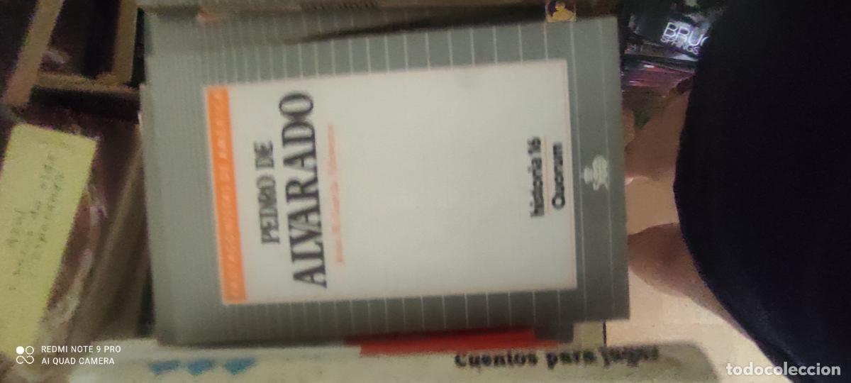Libros de segunda mano: alvarado, PROTAGONISTAS DE AMERICA HISTORIA 16
