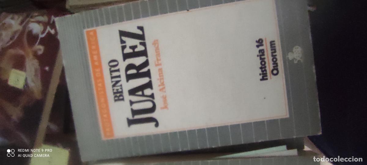Libros de segunda mano: Juarez, PROTAGONISTAS DE AMERICA HISTORIA 16