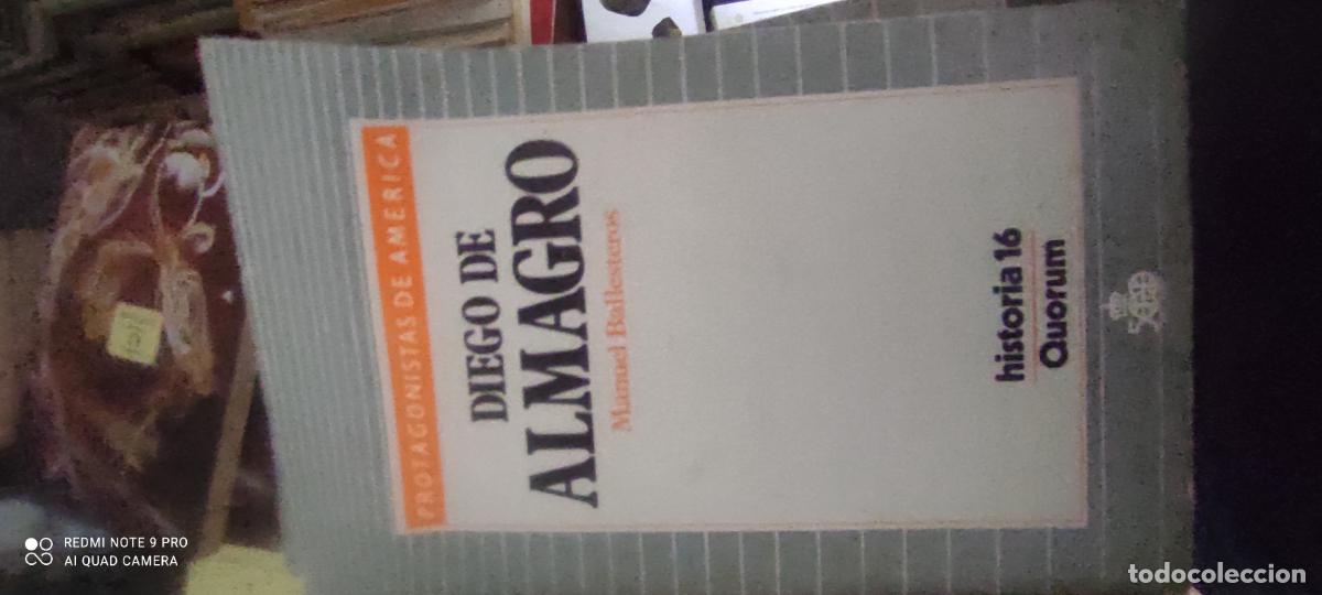 Libros de segunda mano: Almagro, PROTAGONISTAS DE AMERICA HISTORIA 16
