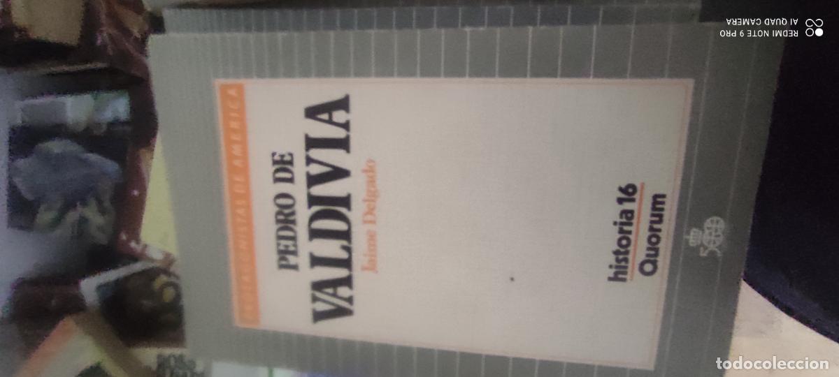 Libros de segunda mano: Valdivia, PROTAGONISTAS DE AMERICA HISTORIA 16
