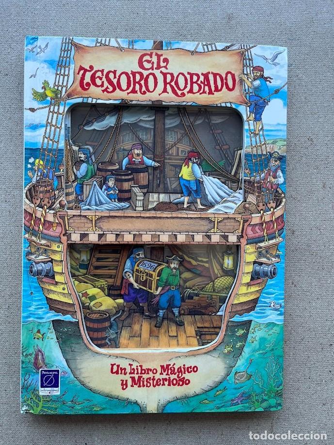 Second hand books: El tesoro robado / Un libro m&aacute;gico y misterioso / Stewart Cowley & Briam Lee / Irrompible /le