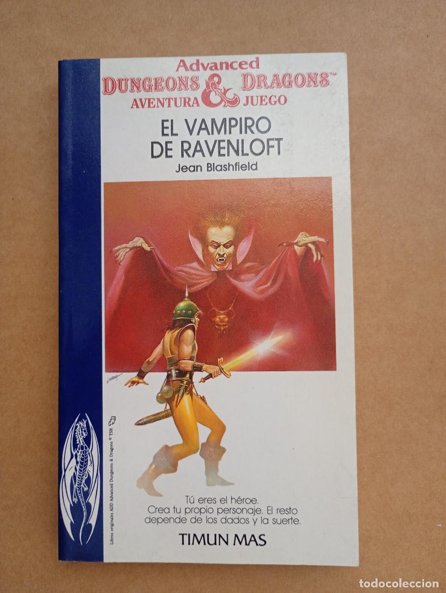 Libri di seconda mano: EL VAMPIRO DE RAVENLOFT, ADVANCED DUNGEONS DRAGONS, TIMUN MAS NUEVO A ESTRENAR
