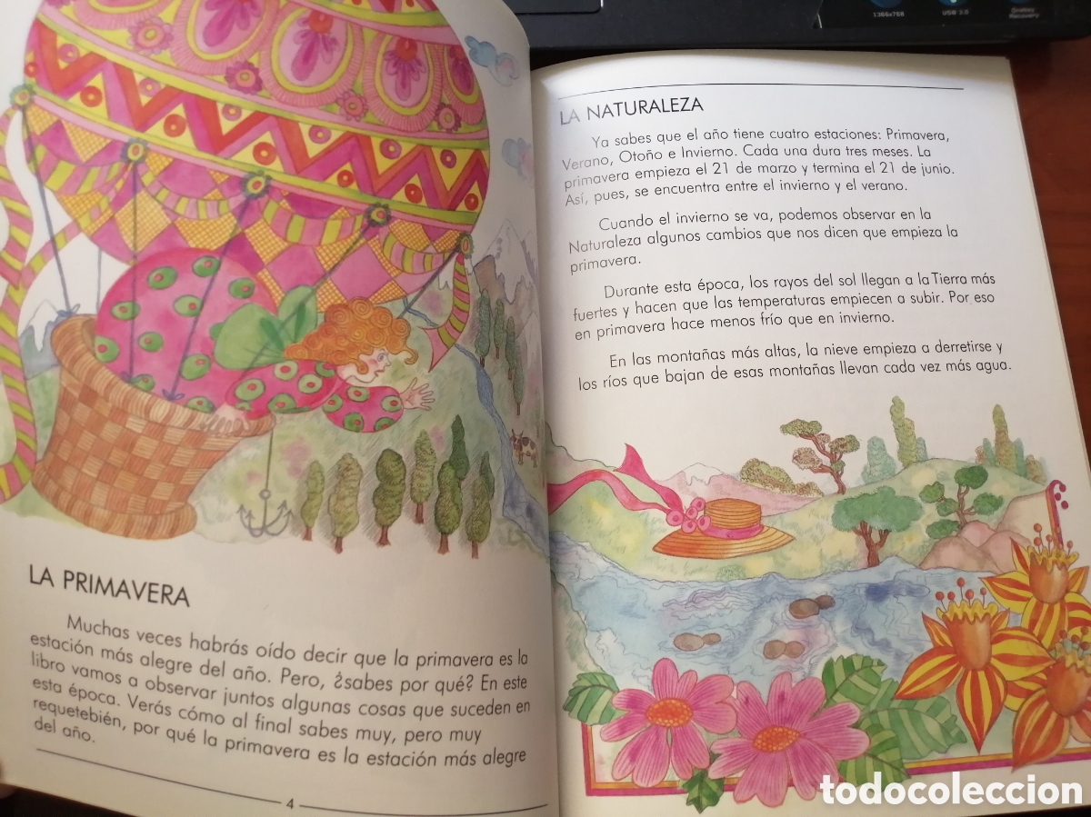 Libros de segunda mano: Bd. La primavera (M.&ordf; Leonor Gonz&aacute;lez y Carmen S&aacute;ez) - Foto 3