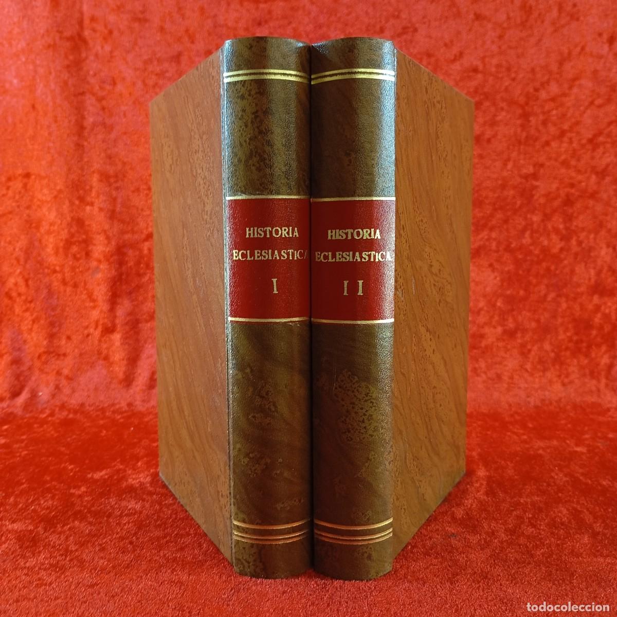 Libros de segunda mano: HISTORIA ECLESI&Aacute;STICA - EUSEBIO DE CESAREA - BIBLIOTECA DE AUTORES CRISTIANOS - LOTE 2 TOMOS / 982
