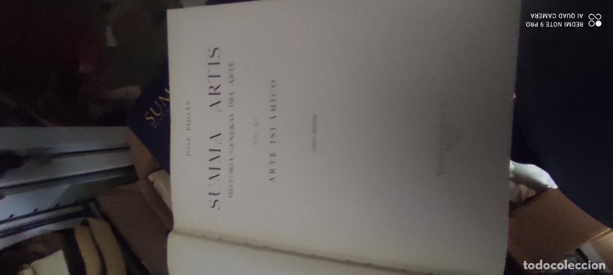 Libros de segunda mano: SUMMA ARTIS - HISTORIA GENERAL DEL ARTE VOL XII - ARTE ISLAMICO - JOSE PIJOAN