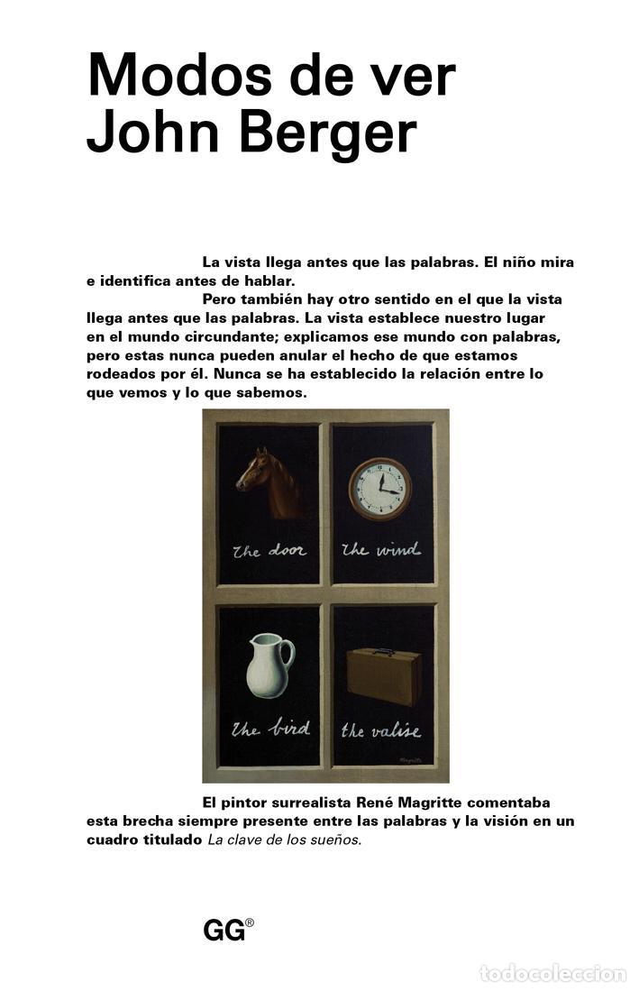 Libros de segunda mano: Modos de ver. - Berger, John. - Foto 1