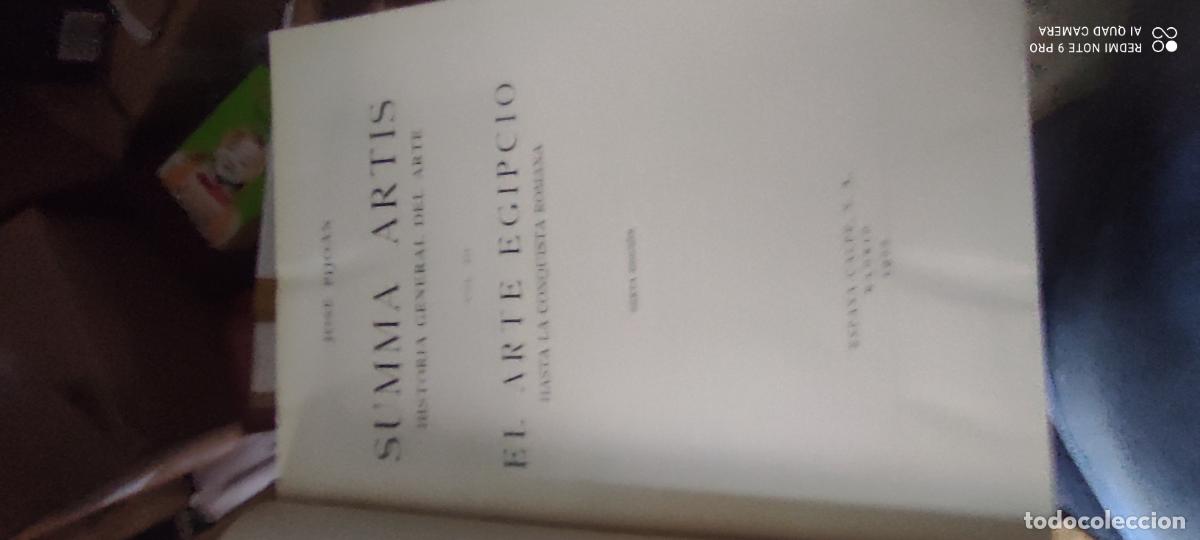 Libros de segunda mano: SUMMA ARTIS VOL. III: EL ARTE EGIPCIO HASTA LA CONQUISTA ROMANA. PIJOAN, JOSE