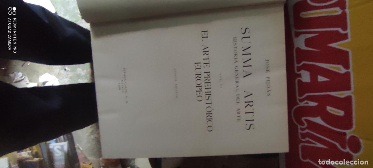 Libros de segunda mano: SUMMA ARTIS. VI. EL ARTE PREHISTORICO EUROPEO . COSSIO - JOSE PIJO&Aacute;N.