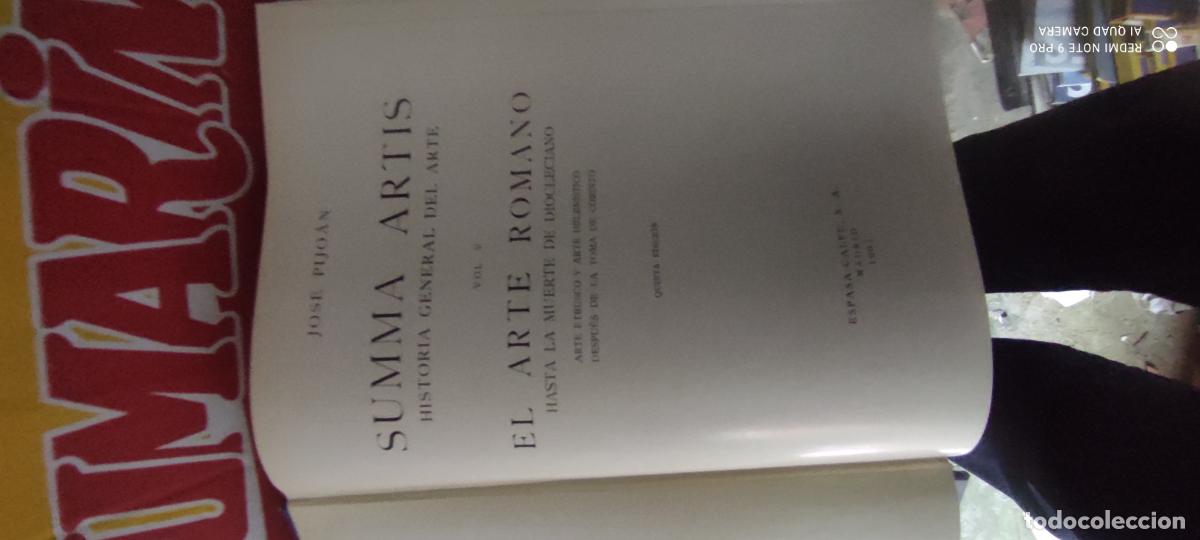 Libros de segunda mano: Summa Artis. Historia General del Arte. Volumen V. El Arte Romano. Jos&eacute; Pijoan