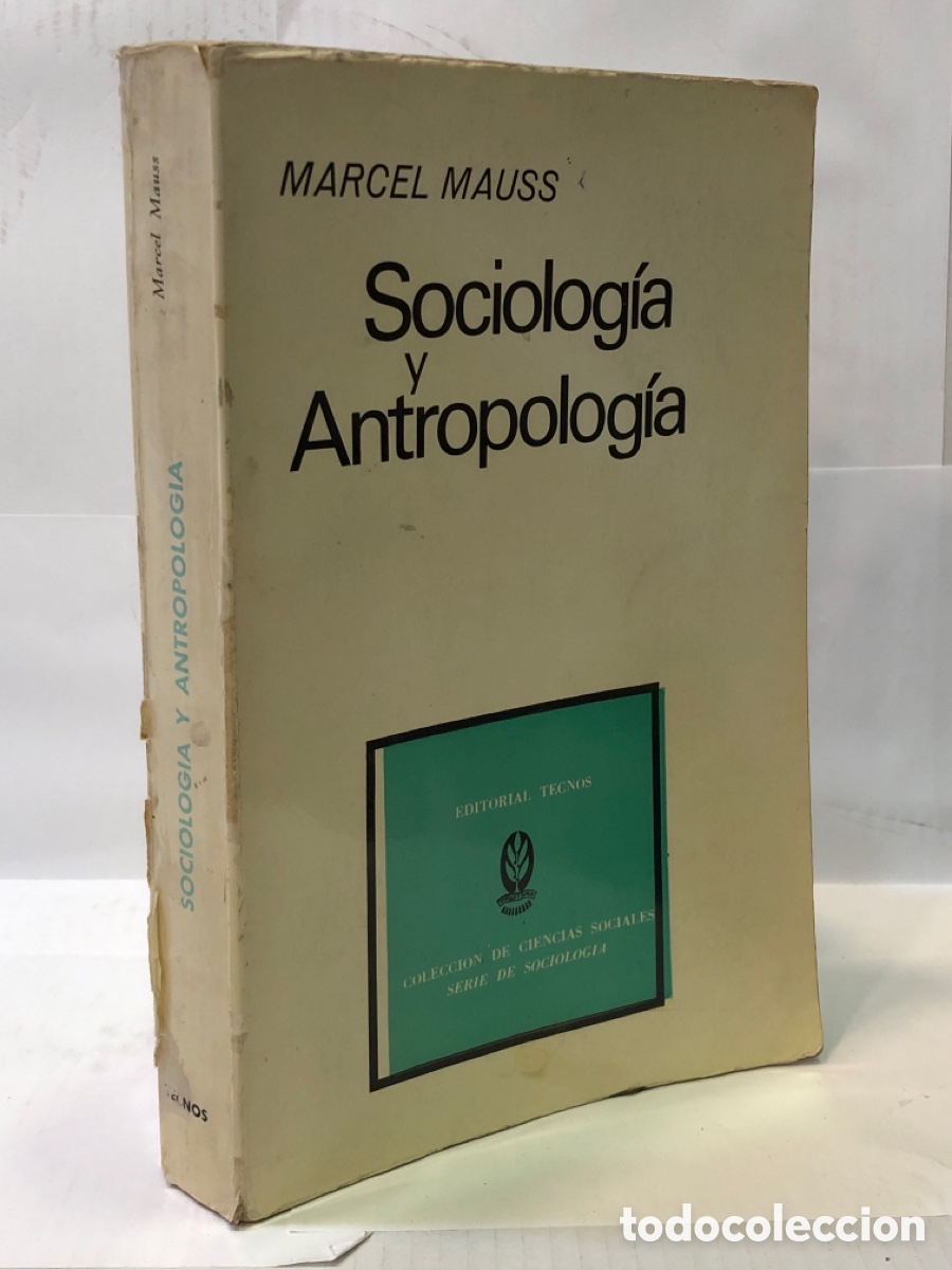 Livros em segunda m&atilde;o: Sociologia y antropologia - Marcel Mauss