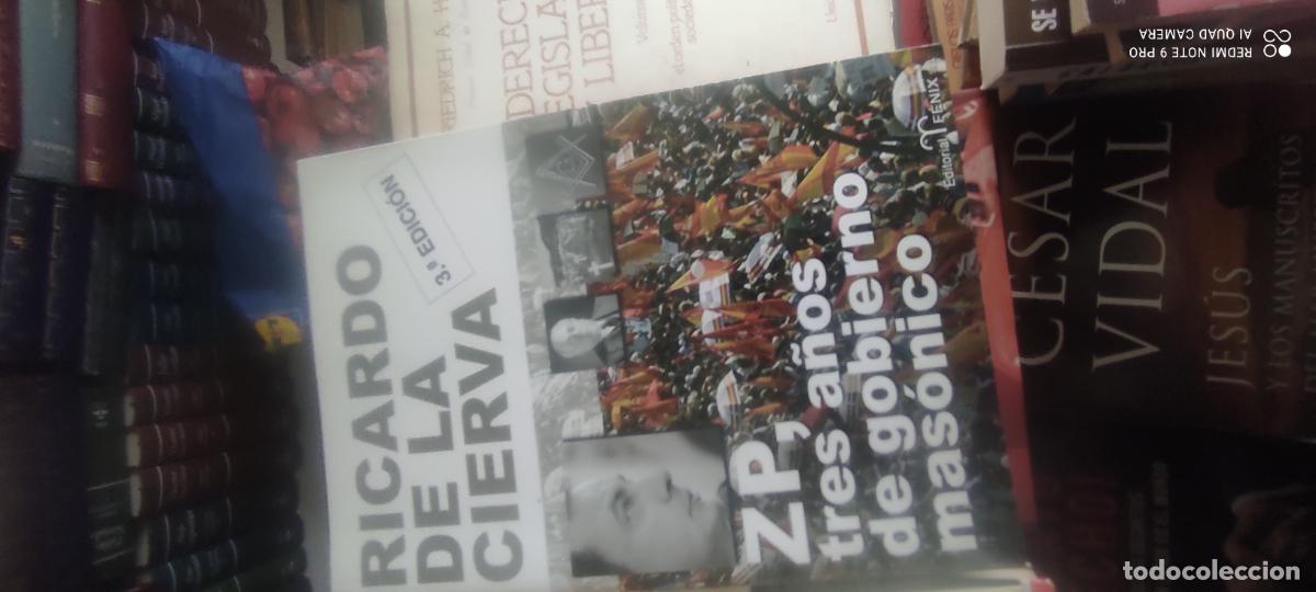 Libros de segunda mano: ZP TRES A&Ntilde;OS DE GOBIERNO MAS&Oacute;NICO RICARDO DE LA CIERVA ZAPATERO PSOE