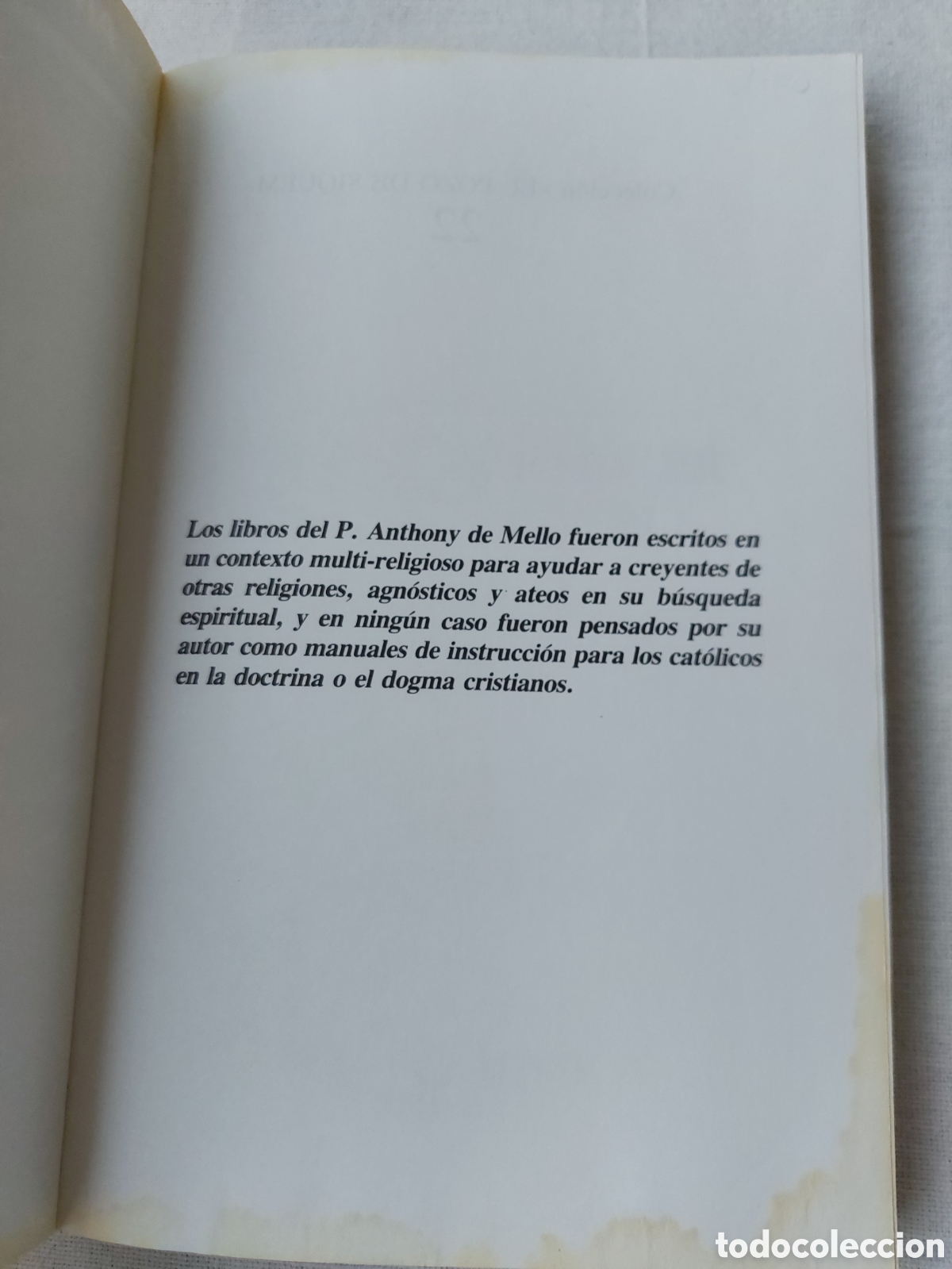 Libros de segunda mano: Qui&eacute;n puede hacer que amanezca. Anthony de Mello - Foto 3