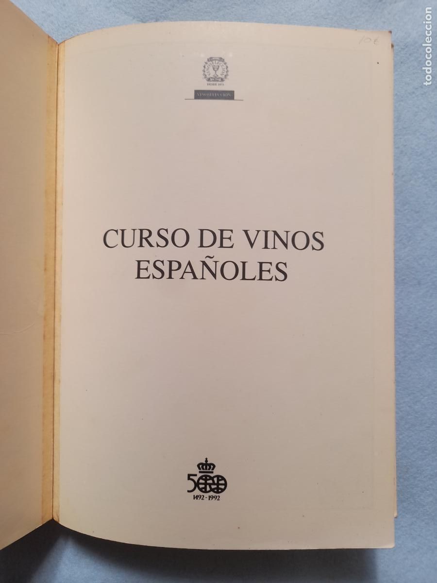 Libros de segunda mano: Curso de Vinos Espa&ntilde;oles. Massimo Galinverti. - Foto 2