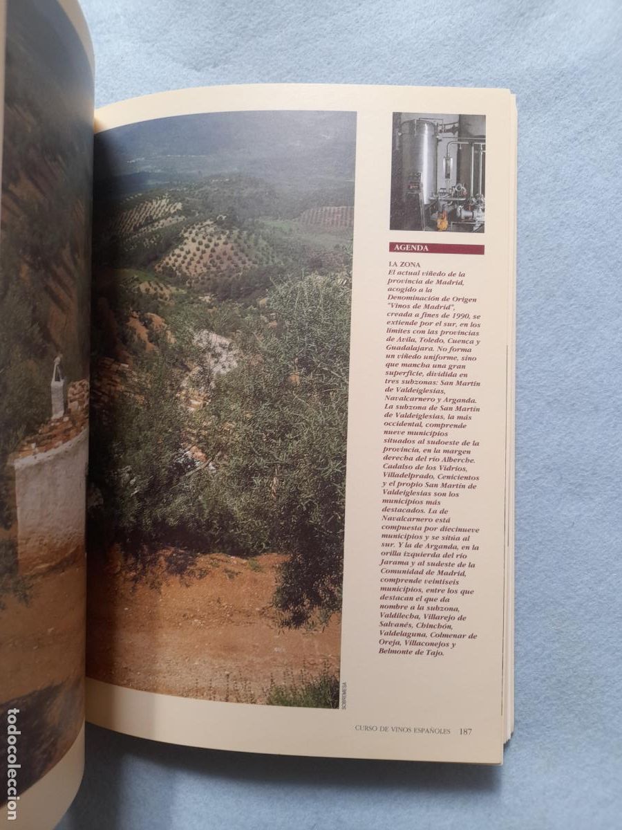 Libros de segunda mano: Curso de Vinos Espa&ntilde;oles. Massimo Galinverti. - Foto 8