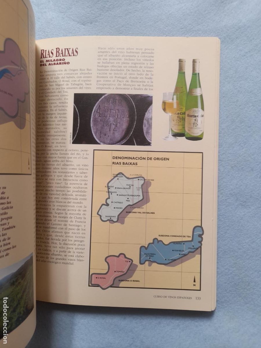 Libros de segunda mano: Curso de Vinos Espa&ntilde;oles. Massimo Galinverti. - Foto 12