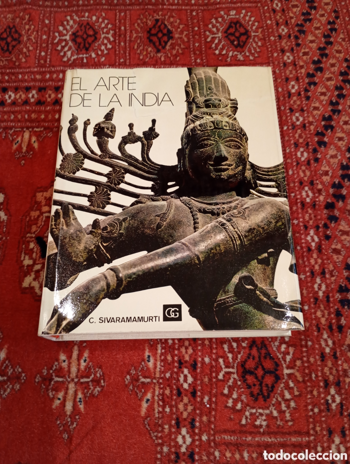 Libros de segunda mano: El arte de la india. Libro de gran formato