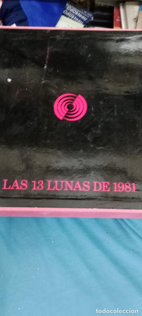 Libros de segunda mano: ANUARIO 1981 . LAS 13 LUNAS DE 1981 , TEMARIO LIBRO E-APL - Foto 2