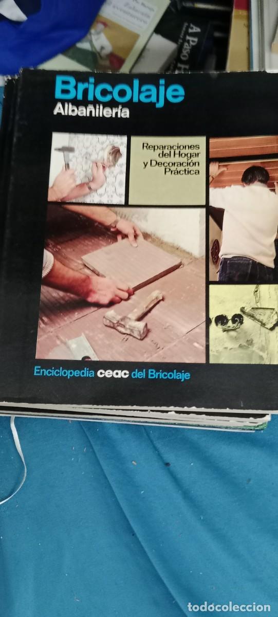 Libros de segunda mano: LOTE DE 7 LIBROS ENCICLOPEDIA DEL BRICOLAJE LOS DE FOTO LIBRO E-APL - Foto 3