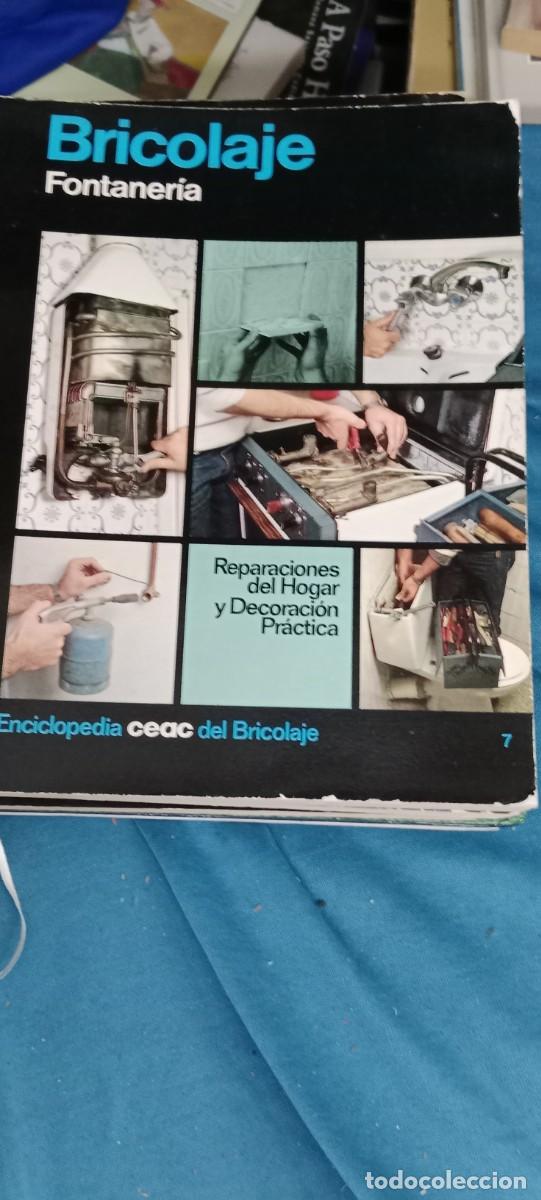 Libros de segunda mano: LOTE DE 7 LIBROS ENCICLOPEDIA DEL BRICOLAJE LOS DE FOTO LIBRO E-APL - Foto 4