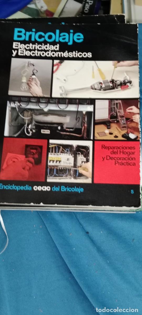 Libros de segunda mano: LOTE DE 7 LIBROS ENCICLOPEDIA DEL BRICOLAJE LOS DE FOTO LIBRO E-APL - Foto 5